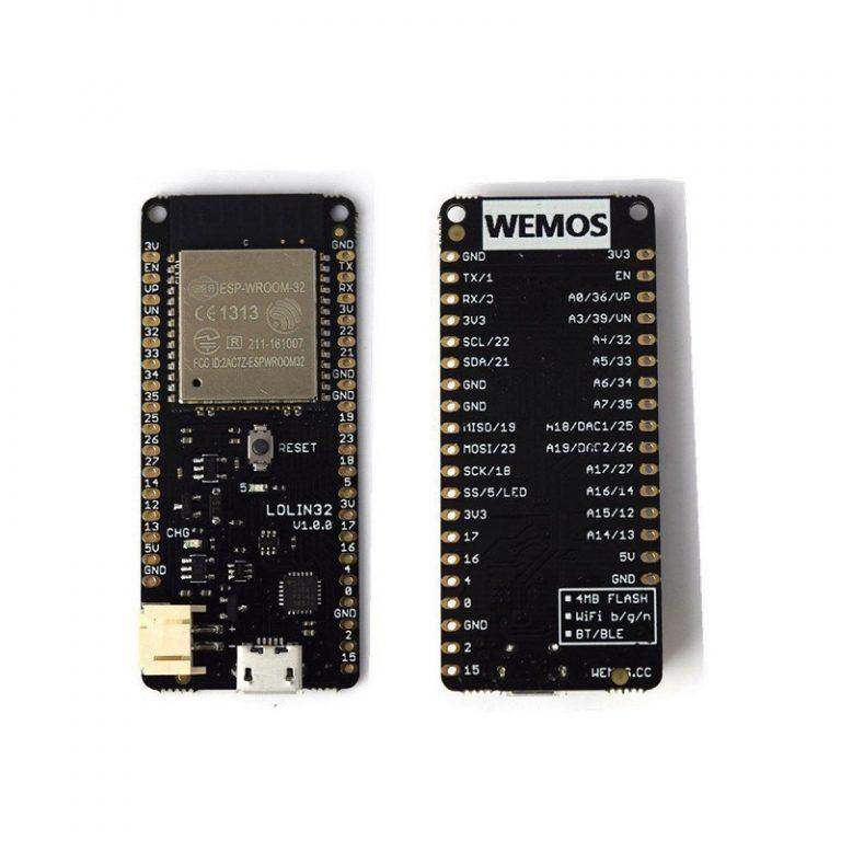 WeMos Lolin V1.0 wifi+Bluetooth