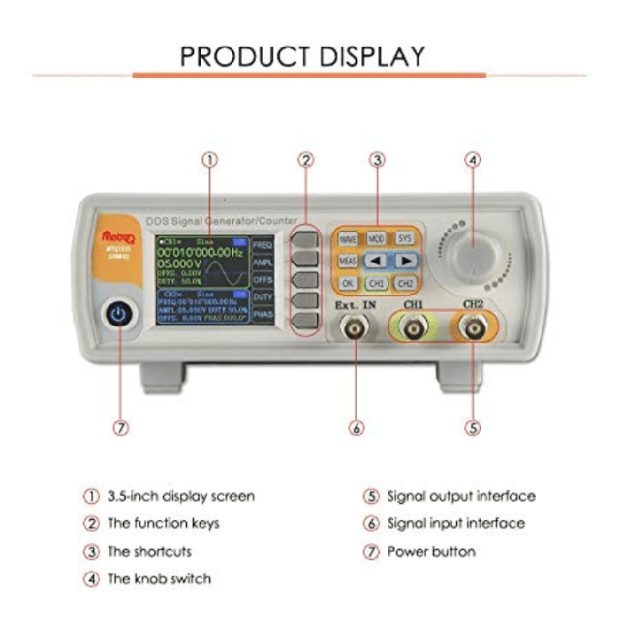 MetroQ MTQ1515 15MHz DDS Signal Generator with USB - Buy Online in India
