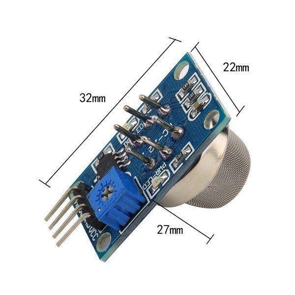 Iotcart MQ-4 Natural Gas Sensor Module 5V CNG Detector - Buy Online in India