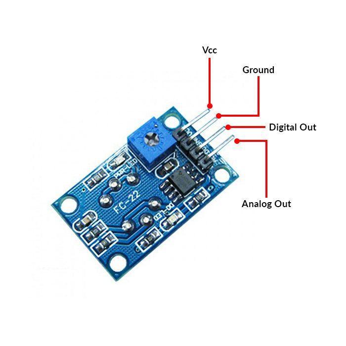 Buy MQ-136 Hydrogen Sulfide Gas Sensor Module - Arduino Compatible - Iotcart