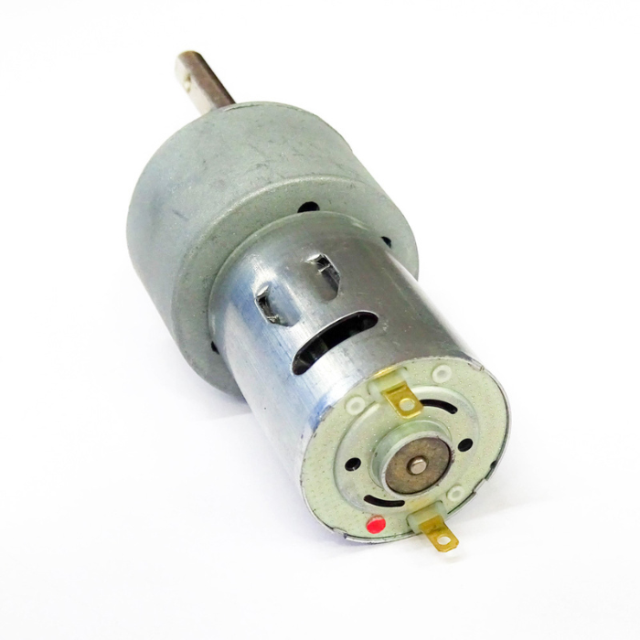 12V DC Johnson Geared Motor 60 RPM (Grade B)
