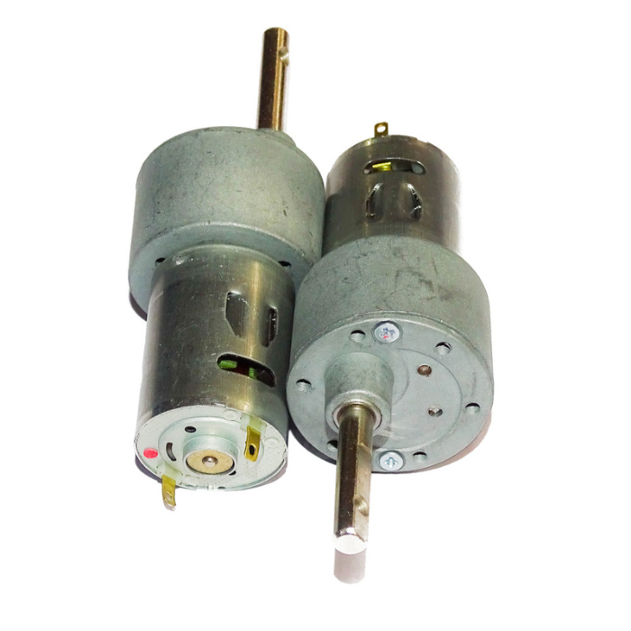 200 RPM DC Johnson Geared Motor 12V (Grade B)