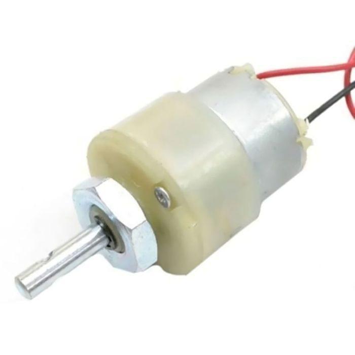 Iotcart 100RPM 12V DC Geared Motor for Arduino Robots