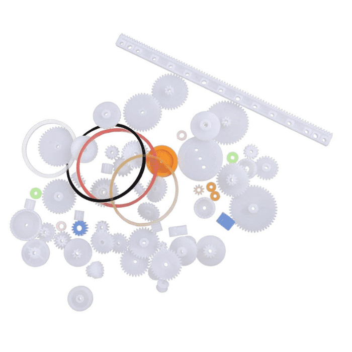 Iotcart SES-P-2718 75pcs Mini Plastic Gear Set 64 Types for DIY Robots - Buy in India