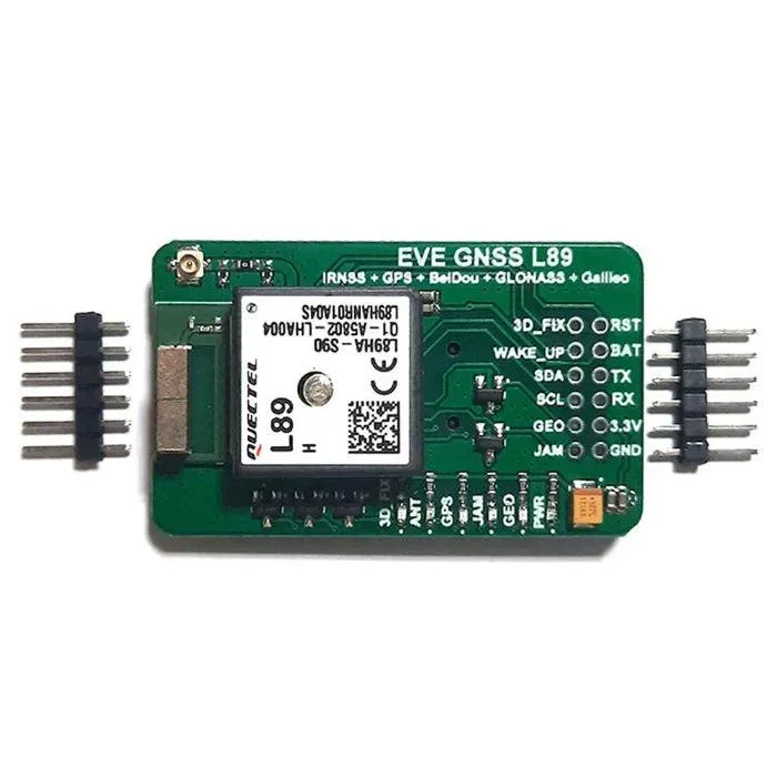 7Semi L89HA Multi-GNSS Module 3.3V I2C UART GPS GLONASS BeiDou - Ideal for Drones & IoT