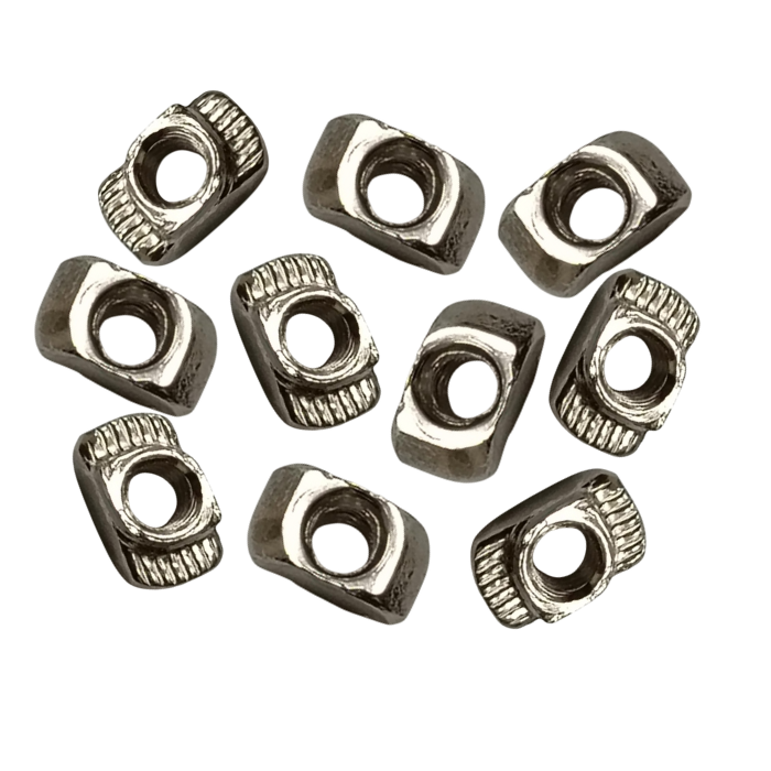 Buy M4*10*6 Hammer Drop-In T Nuts (Pack of 10) - Aluminium Extrusion Fasteners