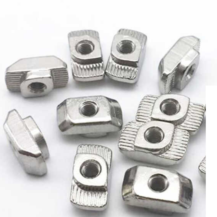 Hammer Drop-In T Nut M5*10*6 T (Pack of 10) - Aluminium Extrusion Fastener