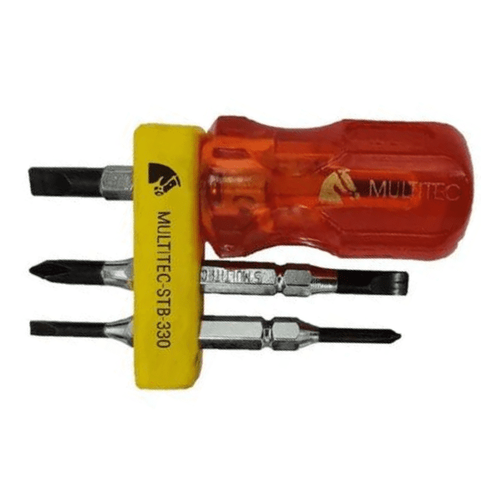Multitec STB-330 Alloy Steel Screw Driver Set - For Engineers & Hobbyists
