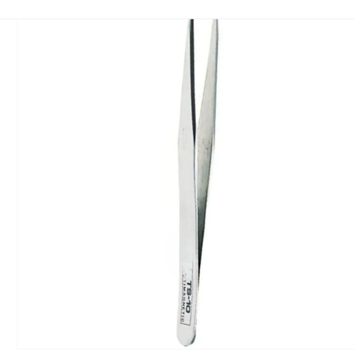 TS10 Antimagnetic Straight Tweezer for Electronics & Precision Work