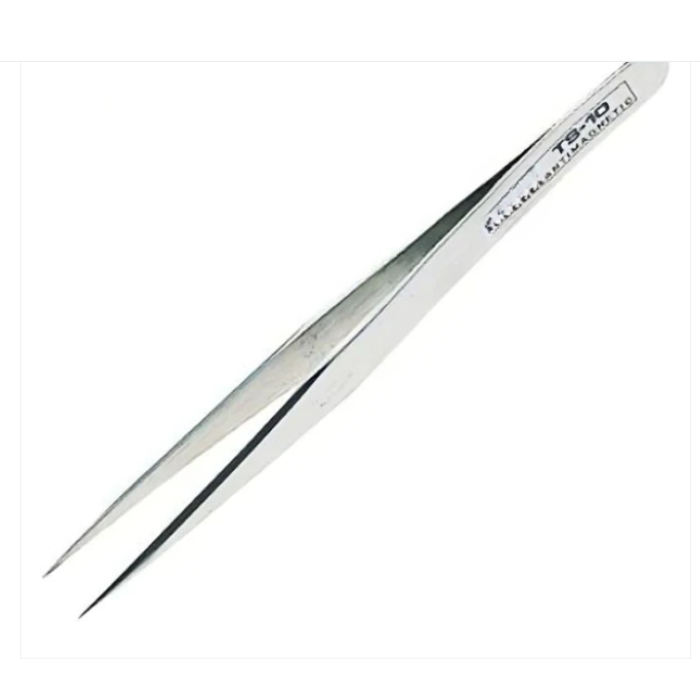 TS10 Antimagnetic Straight Tweezer for Electronics & Precision Work