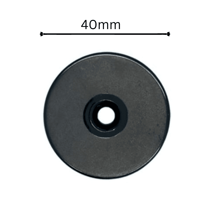 125KHz Waterproof ID Tags RFID ABS Coin with Hole - 40mm