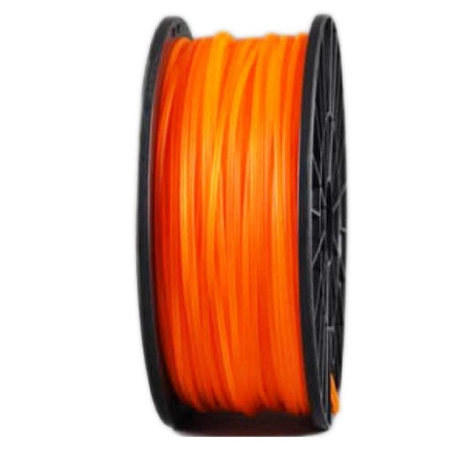 1.75mm Translucent Orange PLA Filament -1Kg