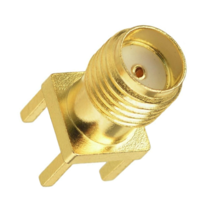 SMA Connector Female Straight Jack For PCB Mount