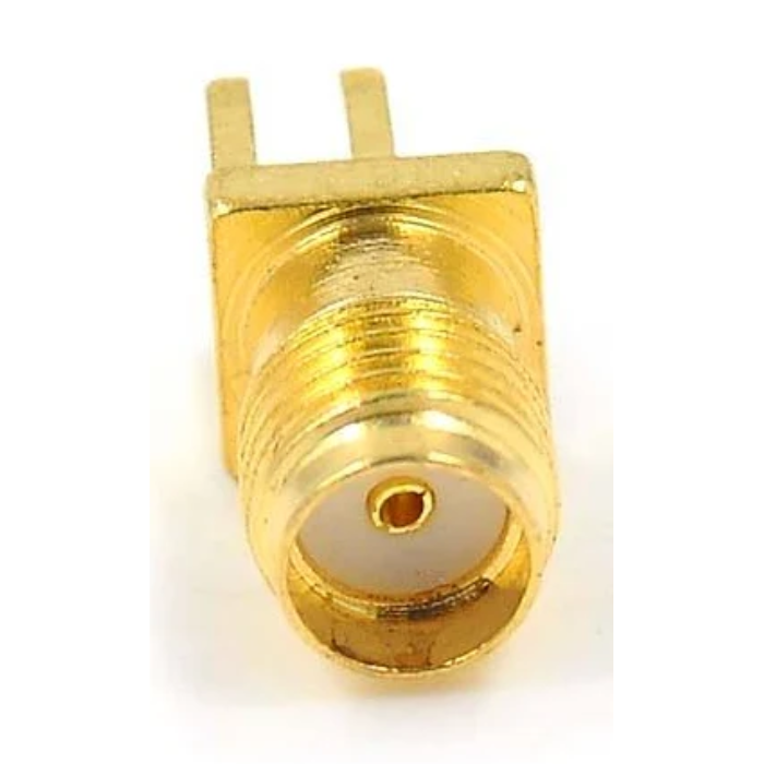 SMA Connector Female Straight Edge Mount For 1.6mm PCB