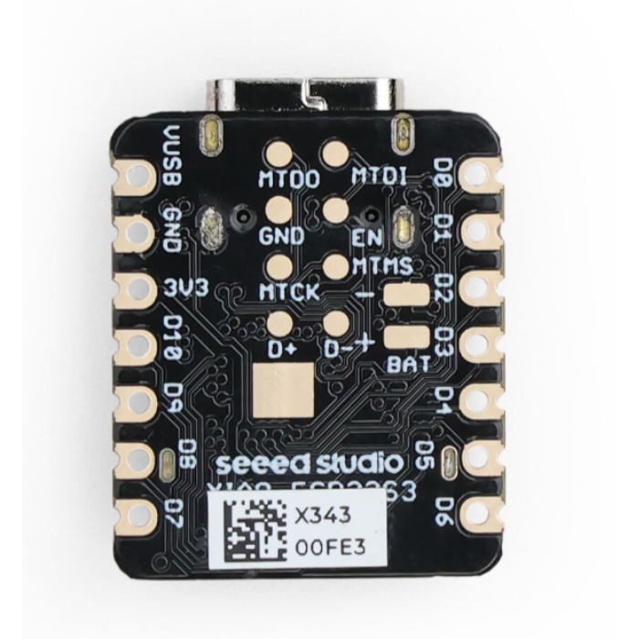 Seeed Studio XIAO ESP32S3 Sense: 2.4GHz Wi-Fi, BLE 5.0, OV3660 Camera Sensor, Digital Microphone, 8MB FLASH, 8MB PSRAM, Rich Interface, Battery Charging Supported, IoT, Embedded ML