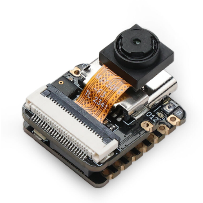 Seeed Studio XIAO ESP32S3 Sense: 2.4GHz Wi-Fi, BLE 5.0, OV3660 Camera Sensor, Digital Microphone, 8MB FLASH, 8MB PSRAM, Rich Interface, Battery Charging Supported, IoT, Embedded ML