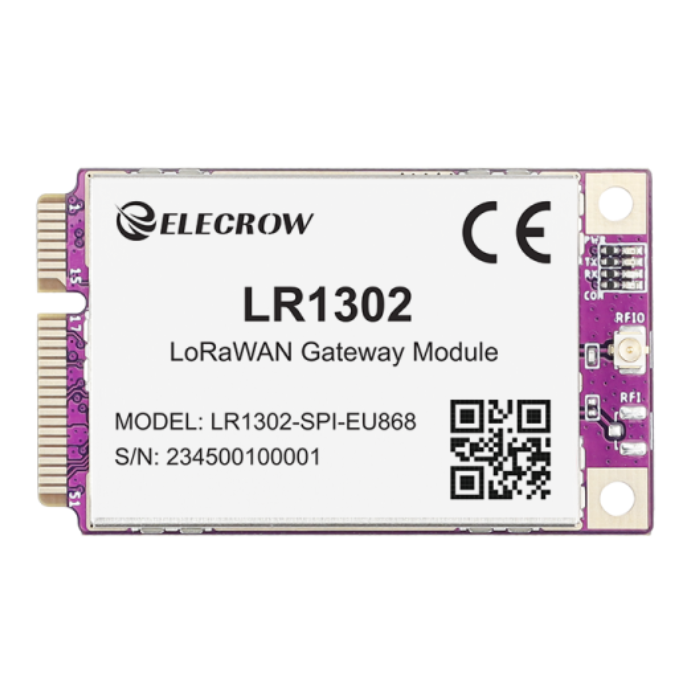 Elecrow LR1302 LoRaWAN Gateway Module SPI EU868 SX1302 Long Range Gateway Module Support 8 Channels