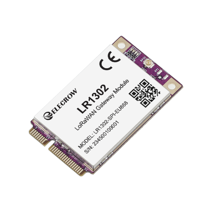 Elecrow LR1302 LoRaWAN Gateway Module SPI EU868 SX1302 Long Range Gateway Module Support 8 Channels