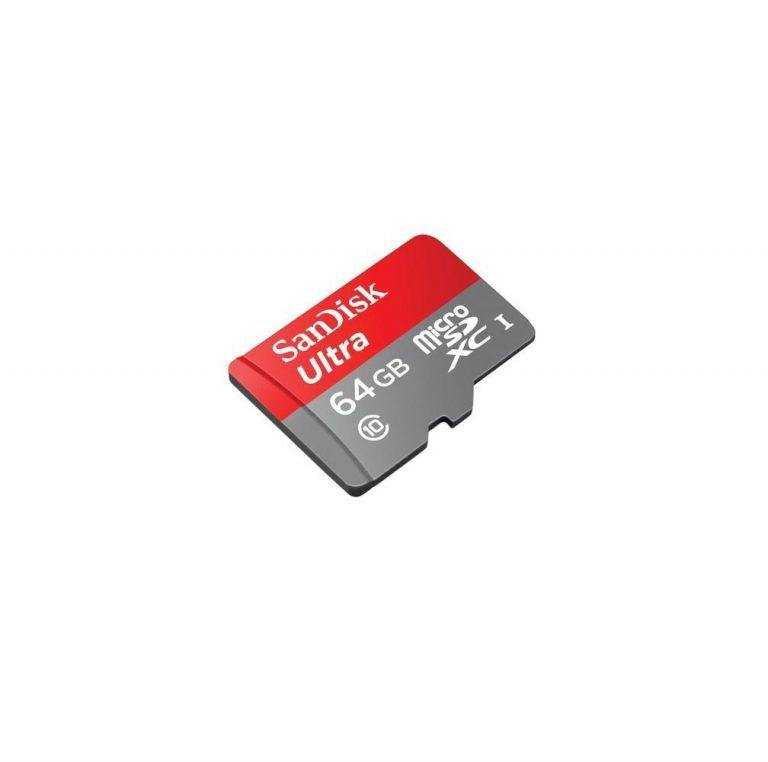 SanDisk 64GB Micro SD-SDHC Memory Card
