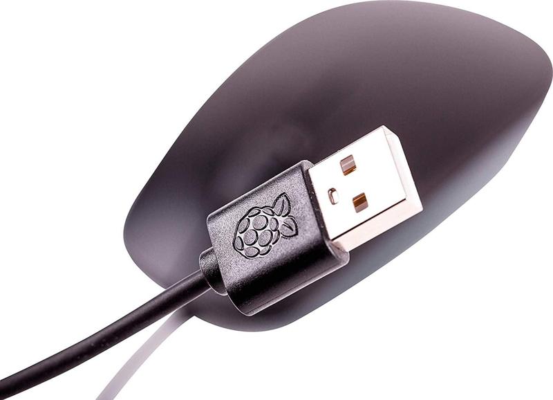 Raspberry Pi Keyboard and Mouse Kit (Black & Grey)