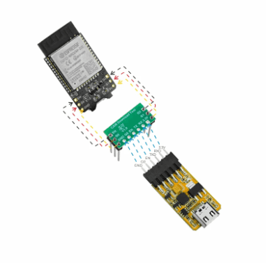 M5 Stack SES-P-3005 ESP32 Downloader Kit - USB-TTL Adapter for Arduino/RPi