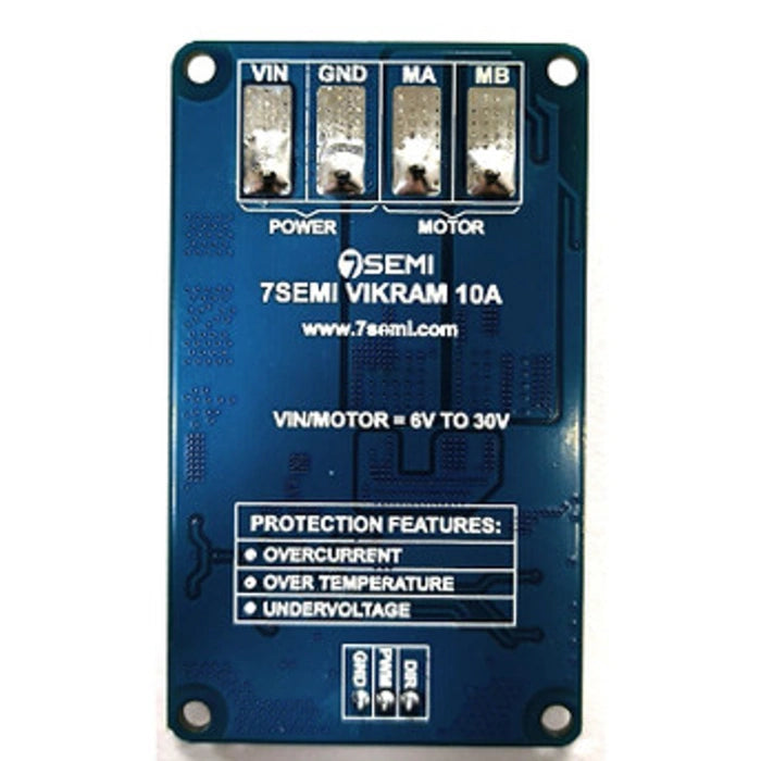 Vikram-3010 30V 10A Single Channel Motor Driver - 7Semi