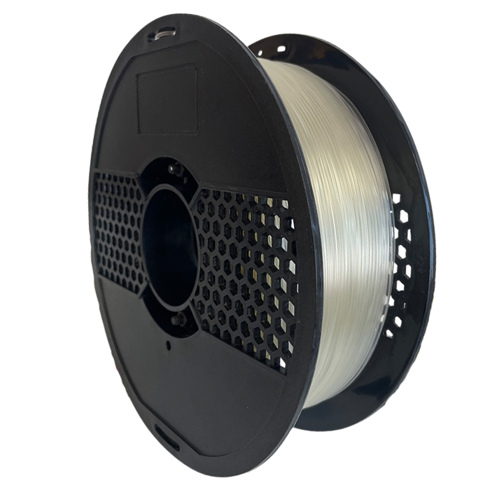 1.75MM Premium HS PLA 3d Printer Filament 1 KG - Clear Glass Colour