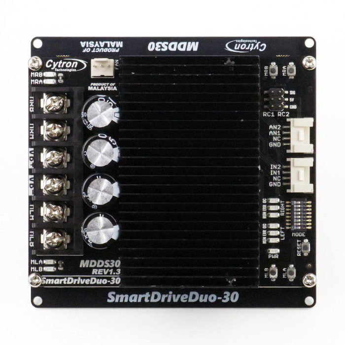 Cytron MDDS30 30A Dual Channel DC Motor Driver 7V-35V - Robotics & Automation