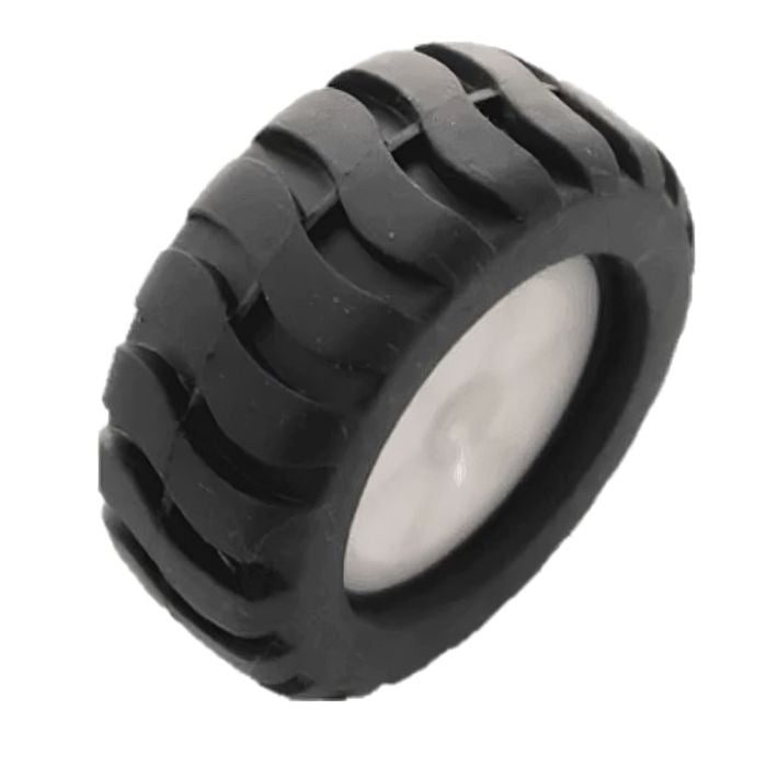 43mm Rubber Wheel Tyre for N20 Gear Motor