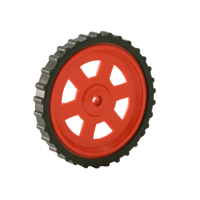Red BO Motor Wheel - Set of 4 | Robotics Science Project