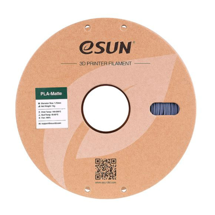 eSun PLA-Matte 1.75mm Dark grey Filament 1kg