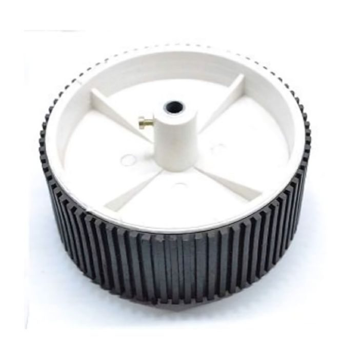 100x40mm Wheels For 6mm Shaft For Robotics DIY For 12V DC Gear Motor