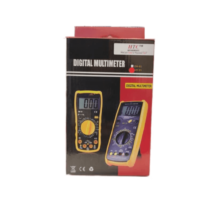 HTC DM-91 700V Digital Multimeter - Test Voltage, Current, Resistance & More