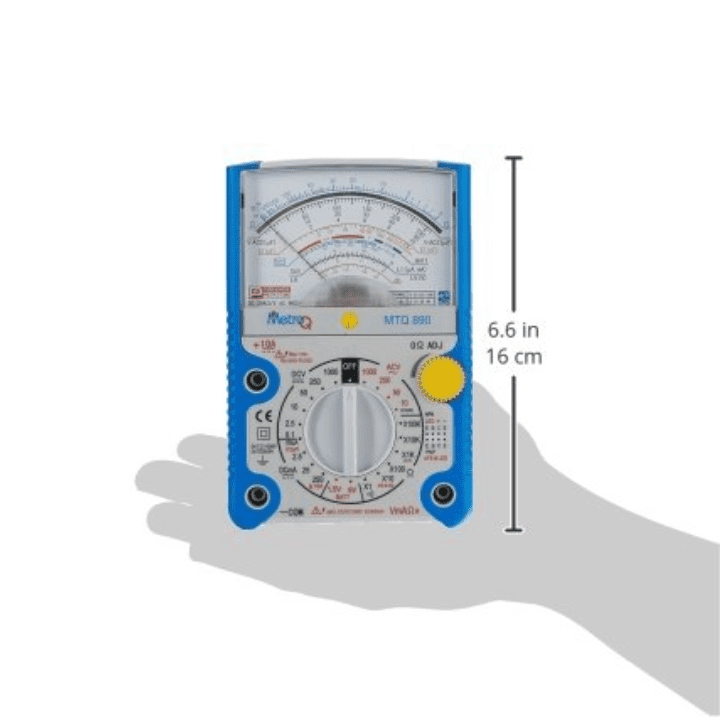 MetroQ MTQ-890 KPH BPT609 Analog Multimeter
