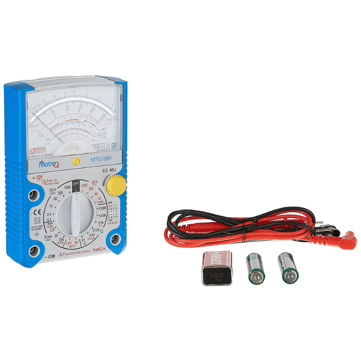 MetroQ MTQ-890 KPH BPT609 Analog Multimeter