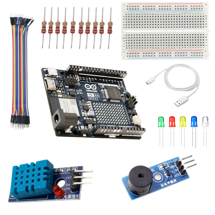 Arduino EK Wifi Starter Kit – IoT Prototyping with UNO R4 WiFi & ESP32-S3