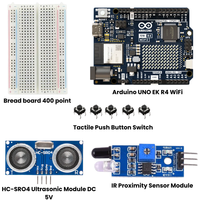 Arduino EK Innovation Kit with UNO R4 WiFi - STEM & IoT Learning
