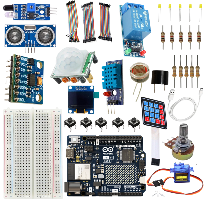 Arduino EK Innovation Kit with UNO R4 WiFi - STEM & IoT Learning