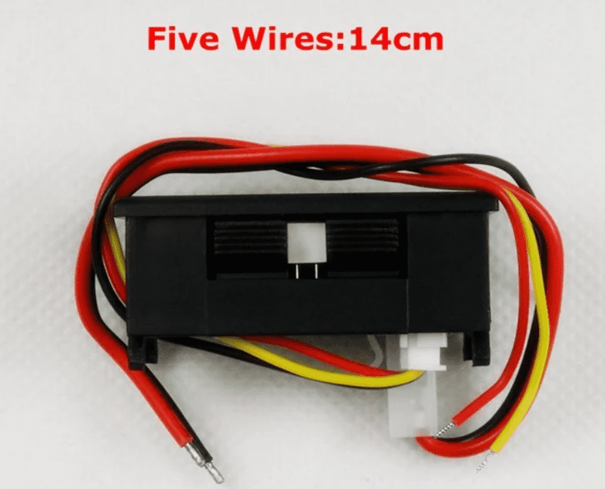 Digital Voltmeter Ammeter DC 100V 100A Dual Led Voltage Monitor Panel (Without Shunt)