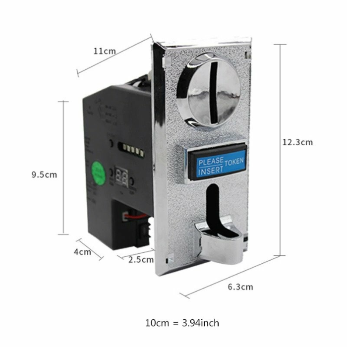 Multi Coin Acceptor Programable for Vending Machines