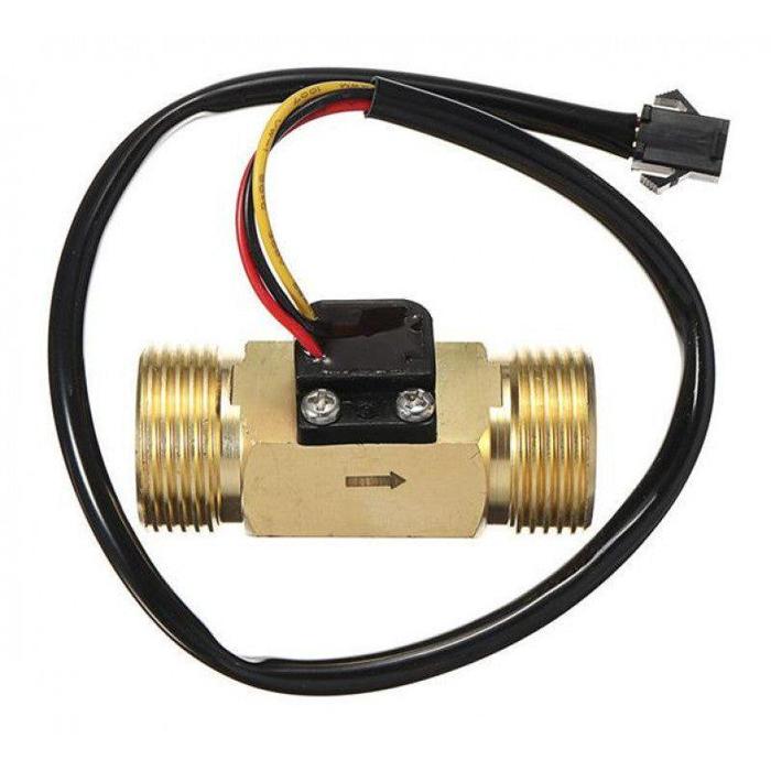 Iotcart SEN-HZ43WB 3/4 Inch Brass Water Flow Sensor - For Arduino & Raspberry Pi Projects