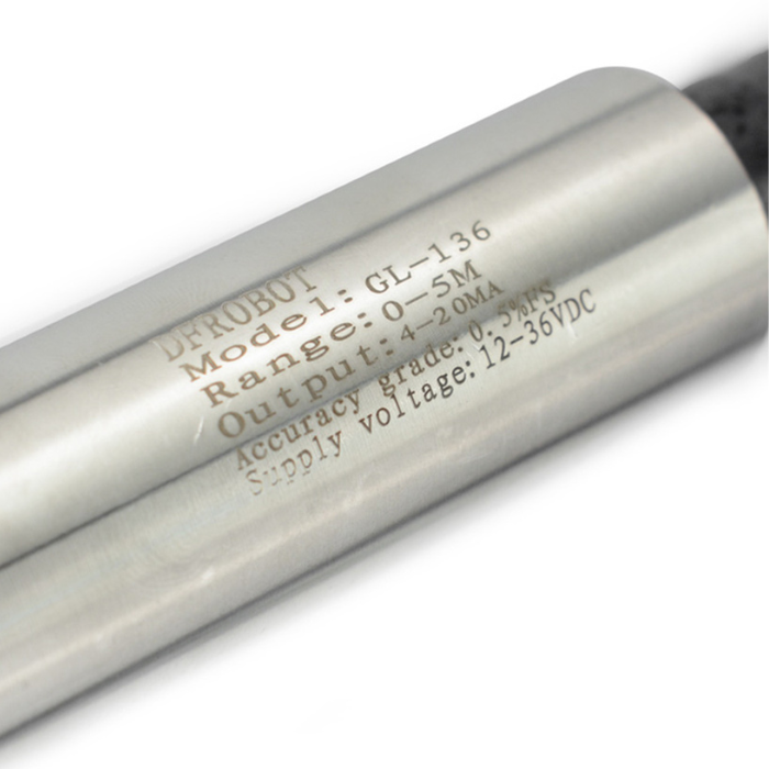 DFRobot Gravity Industrial Stainless Steel Submersible Pressure Water Level Sensor 0-5m