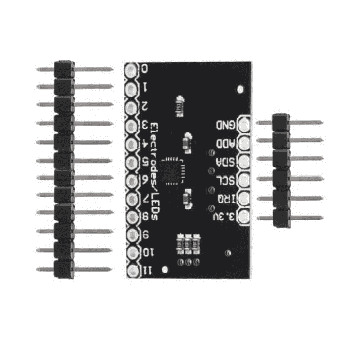MPR121 12 Channel Capacitive Touch Sensor Module I2C - Arduino & Raspberry Pi Compatible