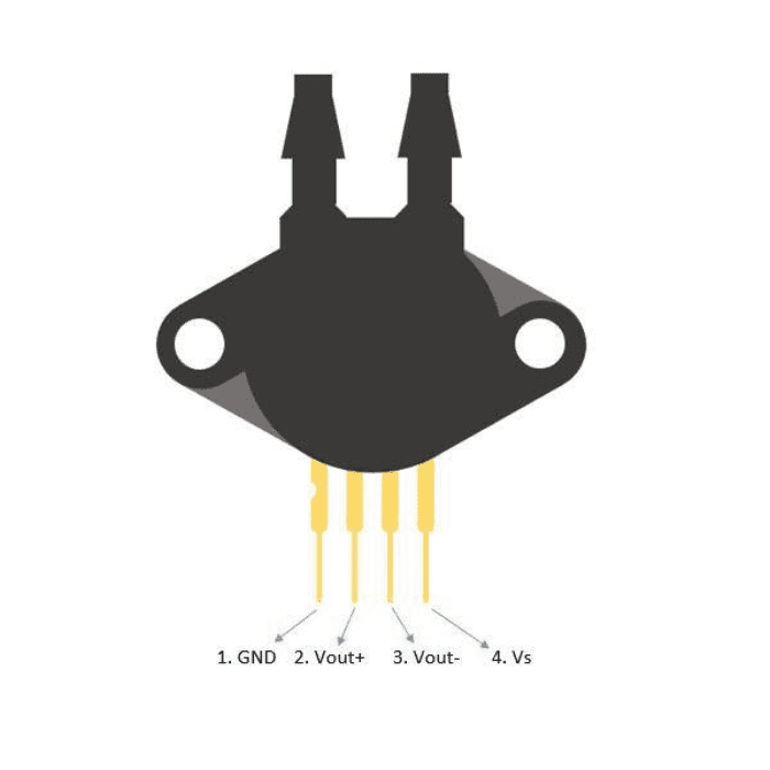 MPX10DP Differential Pressure Sensor