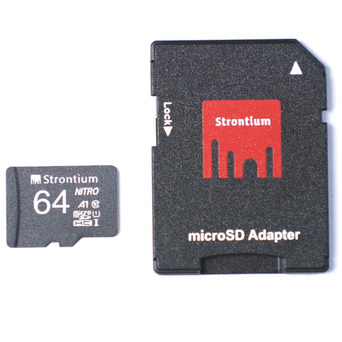 Nitro 64GB A1 Micro SDHC Card - 100MB/s - Drones & Cameras