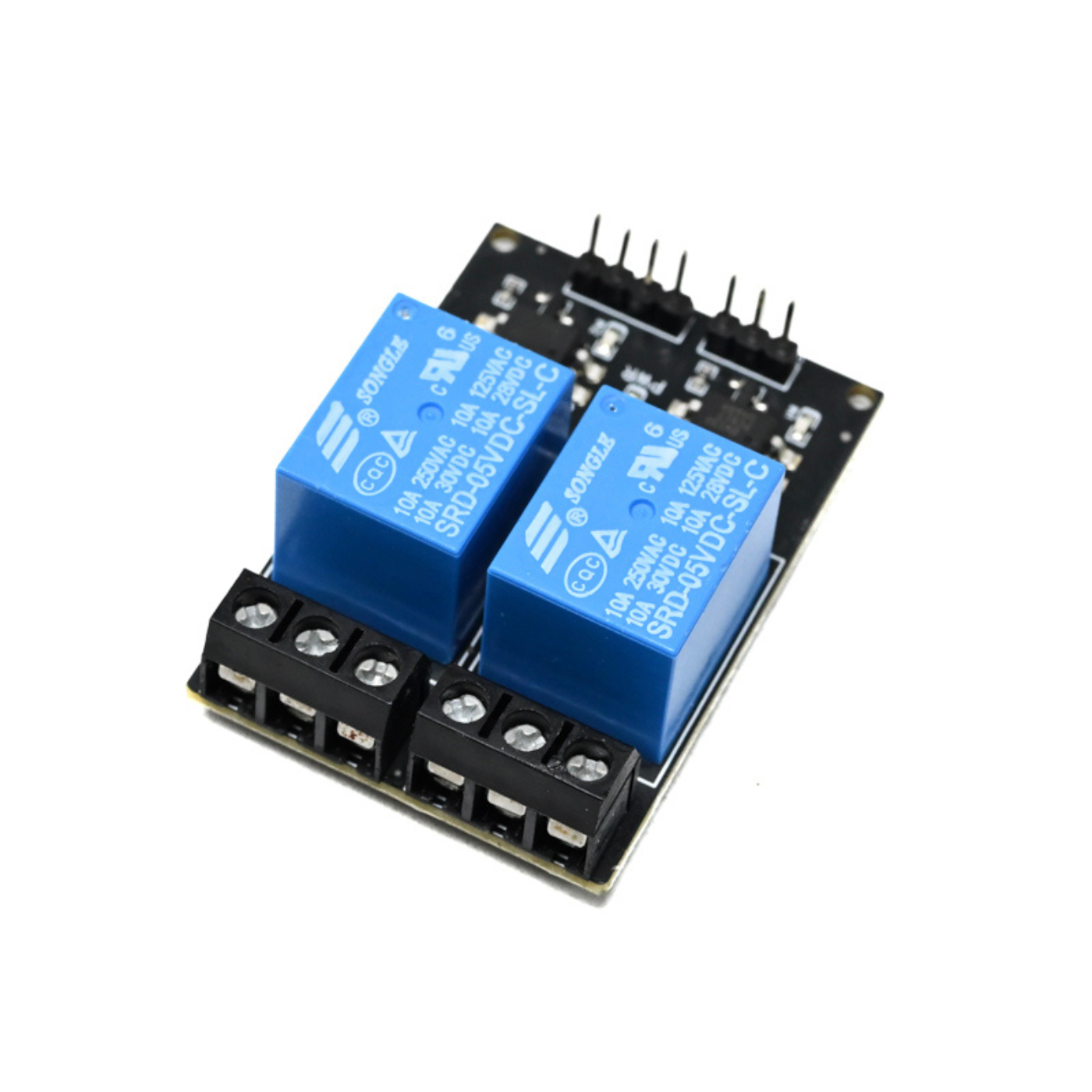 SmartElex 10A 2-Channel 5V Relay Module