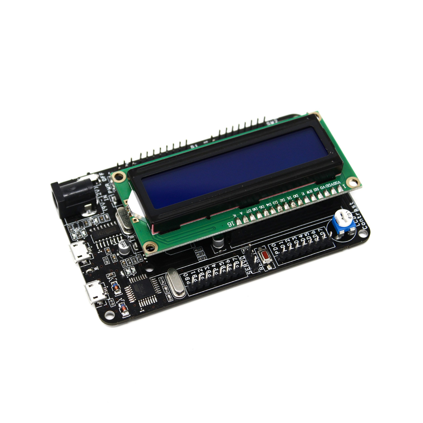 SmartElex ATmega32 Development Board – AVR Microcontroller with Onboard USB Programmer