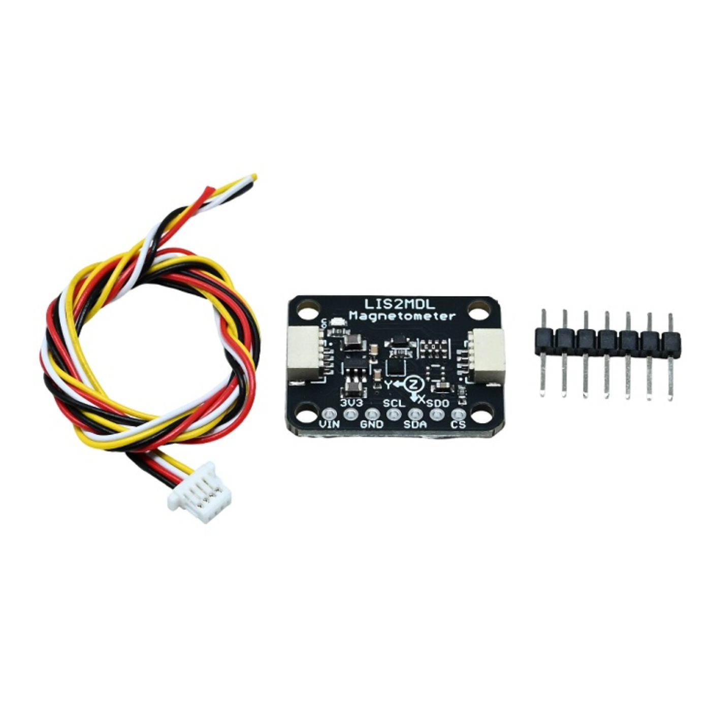 SmartElex LIS2MDL Triple-Axis Magnetometer – High Precision 3-Axis Magnetic Field Sensor Module