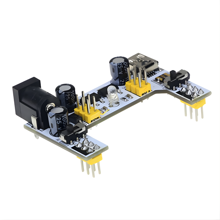 MB102 Breadboard Power Supply Module 5V/3.3V Dual Channel - Buy Online in India