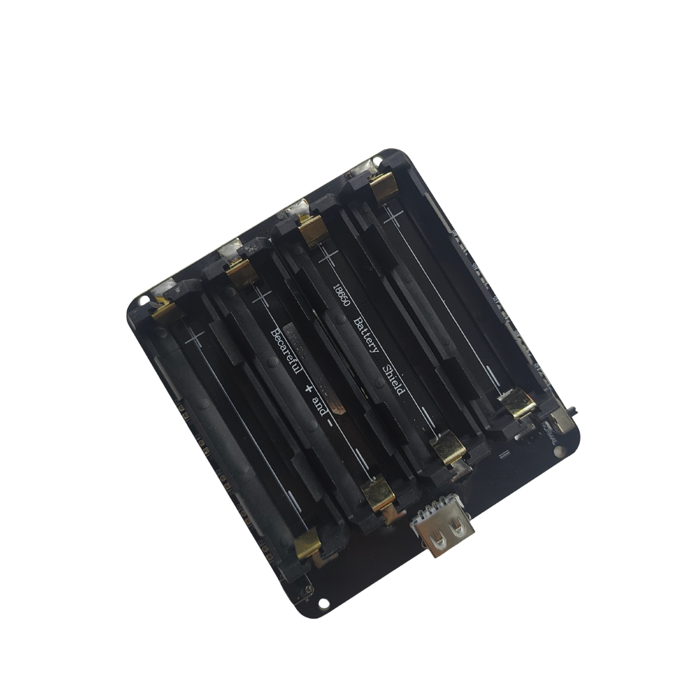 Iotcart 18650 Battery Holder V3 5V/3A 4-Cell Module for Raspberry Pi 3 - Portable Power Solution
